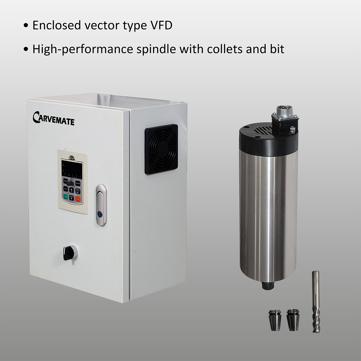 CNC router VFD spindle